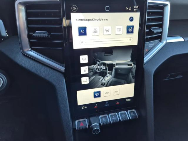 Volkswagen Amarok Style DoKa 3.0 TDI 240PS 4x4 Automatik Laderaumabdeckung Navi Lenkradheizung Frontscheibe beheizb. Sitzheizung AHK Rückf.Kamera ACC Klimaautomatik PDC v+h Apple Carplay Android Auto 2xKeyless 18"LM 