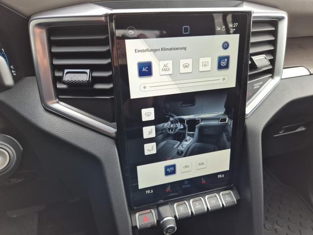 Volkswagen Amarok Style DoKa 3.0 TDI 240PS 4x4 Automatik Chrompaket Soundsystem "Harman Kardon" Navi Lenkradheizung Frontscheibe beheizb. Sitzheizung AHK Rückf.Kamera ACC Klimaautomatik PDC v+h Apple Carplay Android Auto 2xKeyless 18"LM 