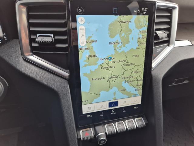 Volkswagen Amarok Style DoKa 3.0 TDI 240PS 4x4 Automatik Chrompaket Soundsystem "Harman Kardon" Navi Lenkradheizung Frontscheibe beheizb. Sitzheizung AHK Rückf.Kamera ACC Klimaautomatik PDC v+h Apple Carplay Android Auto 2xKeyless 18"LM 