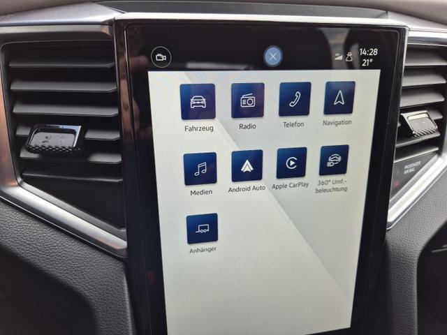 Volkswagen Amarok Style DoKa 3.0 TDI 240PS 4x4 Automatik Chrompaket Soundsystem "Harman Kardon" Navi Lenkradheizung Frontscheibe beheizb. Sitzheizung AHK Rückf.Kamera ACC Klimaautomatik PDC v+h Apple Carplay Android Auto 2xKeyless 18"LM 