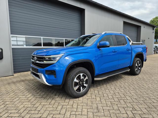 Volkswagen Amarok - Style DoKa 3.0 TDI 240PS 4x4 Automatik Trittbrett Chrompaket Navi Lenkradheizung Frontscheibe beheizb. Sitzheizung AHK Rückf.Kamera ACC Klimaautomatik PDC v+h Apple Carplay Android Auto 2xKeyless 18"LM Vorlauffahrzeuge