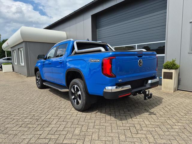 Volkswagen Amarok Style DoKa 3.0 TDI 240PS 4x4 Automatik Trittbrett Chrompaket Navi Lenkradheizung Frontscheibe beheizb. Sitzheizung AHK Rückf.Kamera ACC Klimaautomatik PDC v+h Apple Carplay Android Auto 2xKeyless 18"LM 