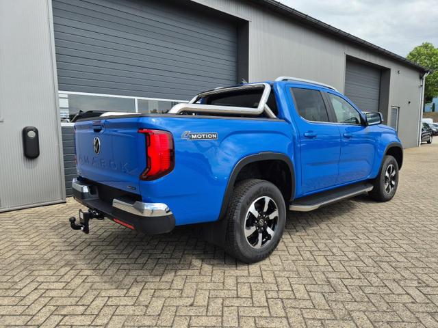Volkswagen Amarok Style DoKa 3.0 TDI 240PS 4x4 Automatik Trittbrett Chrompaket Navi Lenkradheizung Frontscheibe beheizb. Sitzheizung AHK Rückf.Kamera ACC Klimaautomatik PDC v+h Apple Carplay Android Auto 2xKeyless 18"LM 