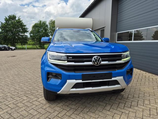 Volkswagen Amarok Style DoKa 3.0 TDI 240PS 4x4 Automatik Trittbrett Chrompaket Navi Lenkradheizung Frontscheibe beheizb. Sitzheizung AHK Rückf.Kamera ACC Klimaautomatik PDC v+h Apple Carplay Android Auto 2xKeyless 18"LM 