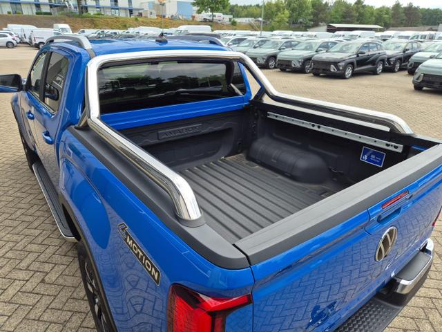 Volkswagen Amarok Style DoKa 3.0 TDI 240PS 4x4 Automatik Trittbrett Chrompaket Navi Lenkradheizung Frontscheibe beheizb. Sitzheizung AHK Rückf.Kamera ACC Klimaautomatik PDC v+h Apple Carplay Android Auto 2xKeyless 18"LM 