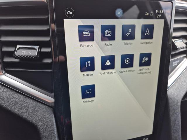 Volkswagen Amarok Style DoKa 3.0 TDI 240PS 4x4 Automatik Trittbrett Chrompaket Navi Lenkradheizung Frontscheibe beheizb. Sitzheizung AHK Rückf.Kamera ACC Klimaautomatik PDC v+h Apple Carplay Android Auto 2xKeyless 18"LM 
