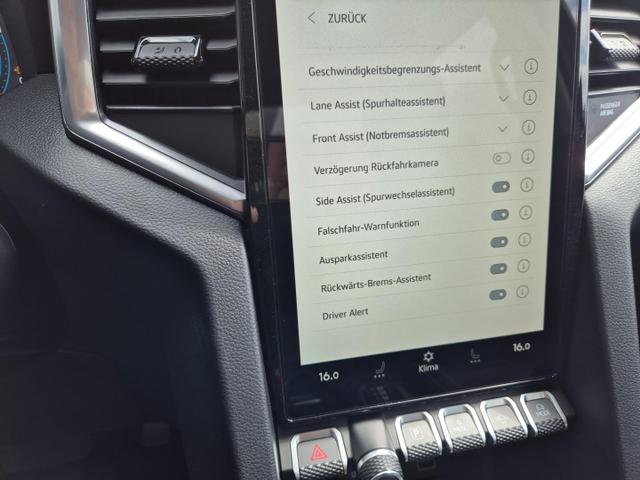 Volkswagen Amarok Style DoKa 3.0 TDI 240PS 4x4 Automatik Trittbrett Chrompaket Navi Lenkradheizung Frontscheibe beheizb. Sitzheizung AHK Rückf.Kamera ACC Klimaautomatik PDC v+h Apple Carplay Android Auto 2xKeyless 18"LM 