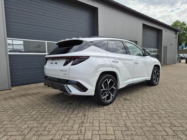 Hyundai TUCSON N-Line 1.6 T-GDI 252PS Automatik PHEV FACELIFT MY2025 Teil-Leder Sitzheizung Lenkradheizung ACC Klimaautomatik Navi 12,3"-Touchscreen DAB+ wireless Apple CarPlay + Android Auto PDC v+h Rückf.Kamera 2xKeyless 19-LM 