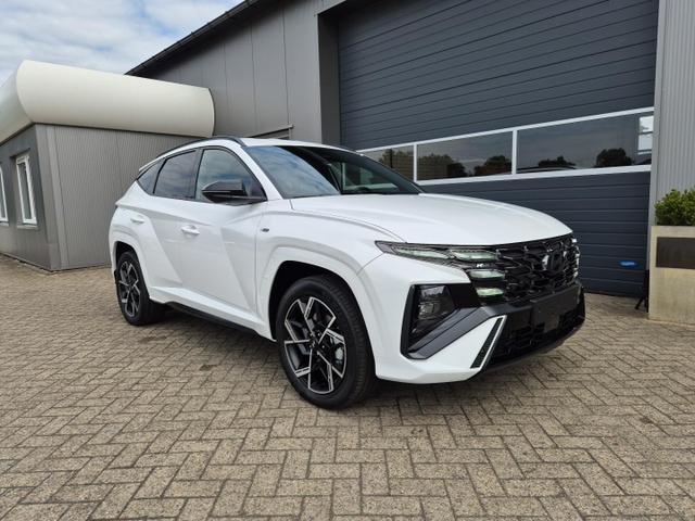 Hyundai TUCSON N-Line 1.6 T-GDI 252PS Automatik PHEV FACELIFT MY2025 Teil-Leder Sitzheizung Lenkradheizung ACC Klimaautomatik Navi 12,3"-Touchscreen DAB+ wireless Apple CarPlay + Android Auto PDC v+h Rückf.Kamera 2xKeyless 19-LM 