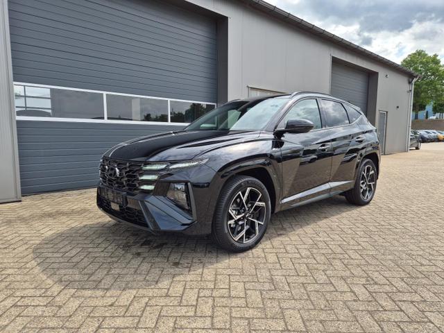 Hyundai TUCSON - N-Line 1.6 T-GDI 252PS Automatik PHEV FACELIFT MY2025 Teil-Leder Sitzheizung Lenkradheizung ACC Klimaautomatik Navi 12,3"-Touchscreen DAB+ wireless Apple CarPlay + Android Auto PDC v+h Rückf.Kamera 2xKeyless 19-LM