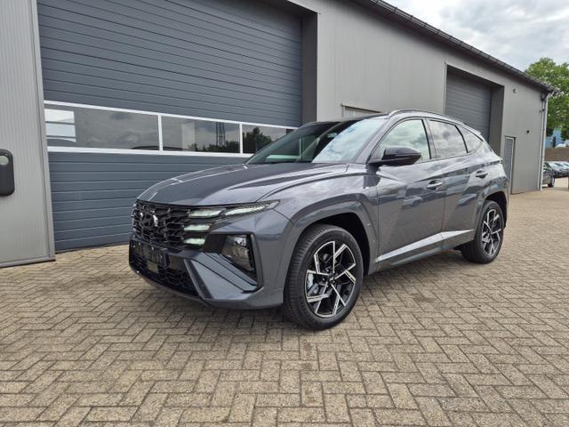 Hyundai TUCSON - N-Line 1.6 T-GDI 252PS Automatik PHEV FACELIFT MY2025 Teil-Leder Sitzheizung Lenkradheizung ACC Klimaautomatik Navi 12,3"-Touchscreen DAB+ wireless Apple CarPlay + Android Auto PDC v+h Rückf.Kamera 2xKeyless 19-LM