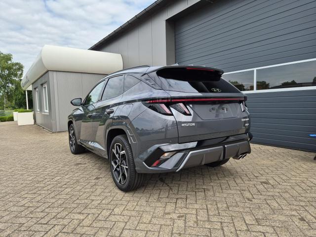 Hyundai TUCSON N-Line 1.6 T-GDI 252PS Automatik PHEV FACELIFT MY2025 Teil-Leder Sitzheizung Lenkradheizung ACC Klimaautomatik Navi 12,3"-Touchscreen DAB+ wireless Apple CarPlay + Android Auto PDC v+h Rückf.Kamera 2xKeyless 19-LM 