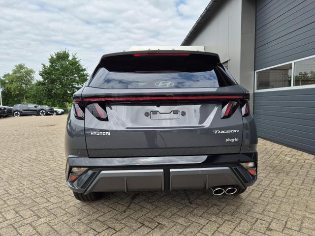 Hyundai TUCSON N-Line 1.6 T-GDI 252PS Automatik PHEV FACELIFT MY2025 Teil-Leder Sitzheizung Lenkradheizung ACC Klimaautomatik Navi 12,3"-Touchscreen DAB+ wireless Apple CarPlay + Android Auto PDC v+h Rückf.Kamera 2xKeyless 19-LM 
