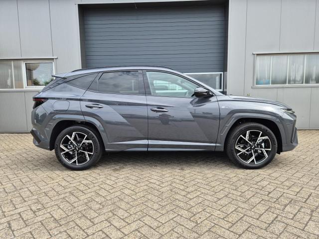 Hyundai TUCSON N-Line 1.6 T-GDI 252PS Automatik PHEV FACELIFT MY2025 Teil-Leder Sitzheizung Lenkradheizung ACC Klimaautomatik Navi 12,3"-Touchscreen DAB+ wireless Apple CarPlay + Android Auto PDC v+h Rückf.Kamera 2xKeyless 19-LM 