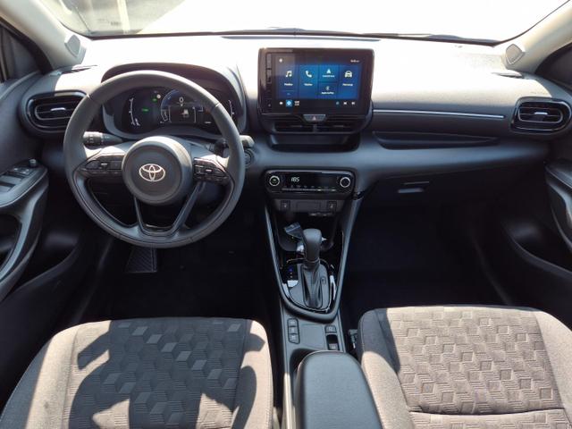 Toyota Yaris 1.5VVT-iE 116PS Automatik Teamplayer Klimaautomatik Sitzheizung Lenkradheizung Rückf.Kamera 16-LM abged.Scheiben 2xKeyless DAB+ Bluetooth Touchscreen Apple CarPlay Android Auto ACC 