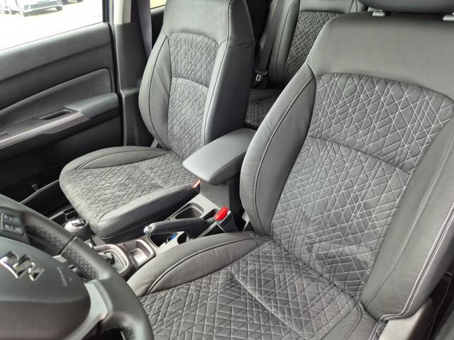 Suzuki Vitara 1.4 Boosterjet 129PS Hybrid Comfort+ Teilleder mit Alcantara Navi Klimaautomatik Sitzheizung ACC PDC v+h Rückf.Kamera Suzuki-Radio Apple CarPlay Android Auto Touchscreen 2xKeyless 17-LM 