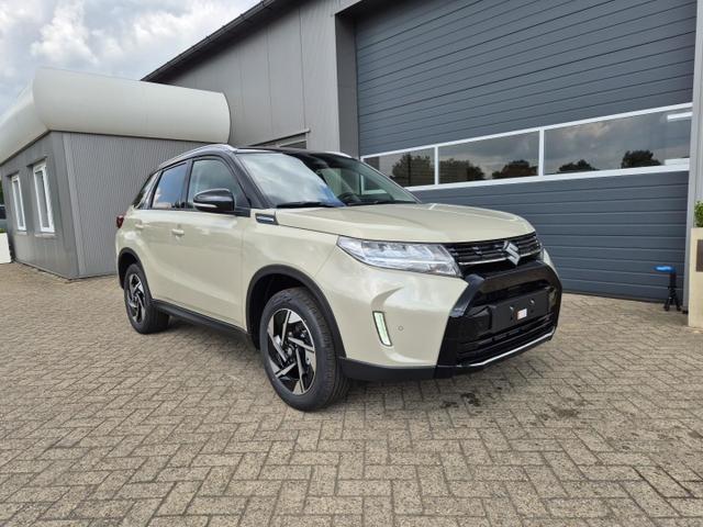 Suzuki Vitara 1.4 Boosterjet 129PS Hybrid Comfort+ Teilleder mit Alcantara Navi Klimaautomatik Sitzheizung ACC PDC v+h Rückf.Kamera Suzuki-Radio Apple CarPlay Android Auto Touchscreen 2xKeyless 17-LM 