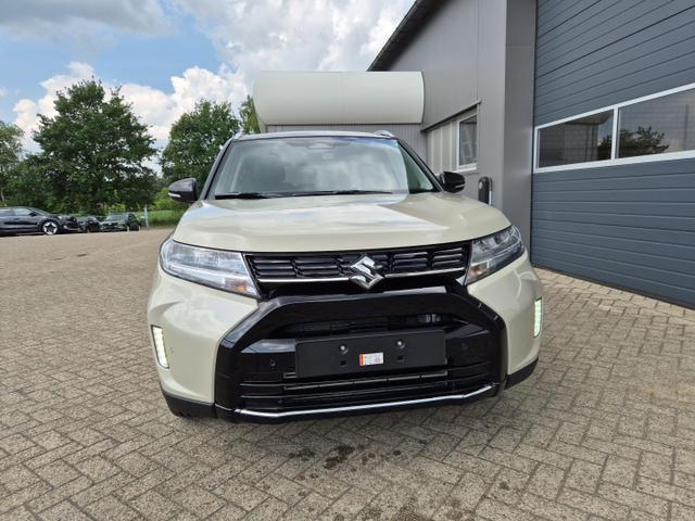 Suzuki Vitara 1.4 Boosterjet 129PS Hybrid Comfort+ Teilleder mit Alcantara Navi Klimaautomatik Sitzheizung ACC PDC v+h Rückf.Kamera Suzuki-Radio Apple CarPlay Android Auto Touchscreen 2xKeyless 17-LM 