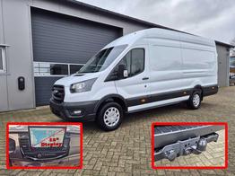 Ford Transit 350 L4H3 2.0 EcoBlue 130PS Trend Heckantrieb 3,5t 2-Sitzer AHK Sitzheizung Frontscheibe beheizb. Klimaautomatik Navi PDC v+h Bluetooth DAB Apple CarPlay Android Auto Tempomat Ganzj.Reifen 