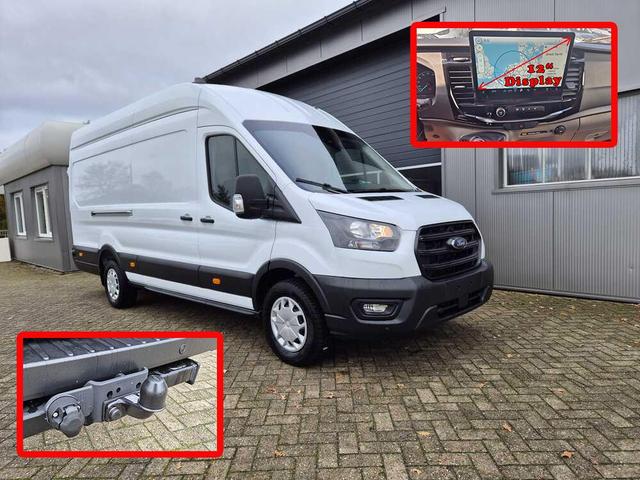 Ford Transit - 350 L4H3 2.0 EcoBlue 130PS Trend Heckantrieb 3,5t 2-Sitzer AHK Sitzheizung Frontscheibe beheizb. Klimaautomatik Navi PDC v+h Bluetooth DAB Apple CarPlay Android Auto Tempomat Ganzj.Reifen
