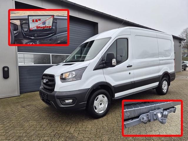 Ford Transit - L2H2 2.0 EcoBlue 165PS Trend Heckantrieb 3,5t 2-Sitzer AHK Sitzheizung Lenkradheizung Frontscheibe beheizb. Klimaautomatik PDC v+h Rückf.Kamera Bluetooth DAB Apple CarPlay Android Auto Tempomat Ganzj.Reifen