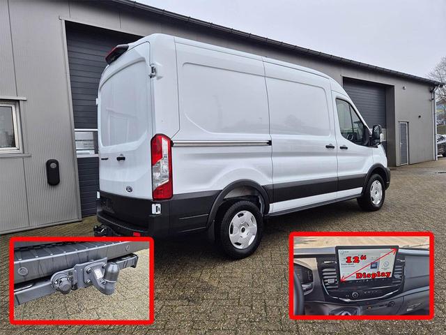 Ford Transit - L2H2 2.0 EcoBlue 165PS Trend Heckantrieb 3,5t 2-Sitzer AHK Sitzheizung Lenkradheizung Frontscheibe beheizb. Klimaautomatik PDC v+h Rückf.Kamera Bluetooth DAB Apple CarPlay Android Auto Tempomat Ganzj.Reifen