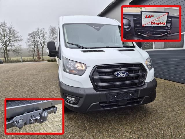 Ford Transit - L2H2 2.0 EcoBlue 130PS Trend 3,5t 2-Sitzer AHK Sitzheizung Lenkradheizung Frontscheibe beheizb. Klimaautomatik PDC v+h Rückf.Kamera Bluetooth DAB Apple CarPlay Android Auto Tempomat Ganzj.Reifen