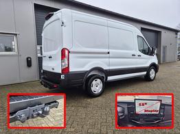 Ford Transit L2H2 2.0 EcoBlue 130PS Trend 3,5t 2-Sitzer AHK Sitzheizung Lenkradheizung Frontscheibe beheizb. Klimaautomatik PDC v+h Rückf.Kamera Bluetooth DAB Apple CarPlay Android Auto Tempomat Ganzj.Reifen 