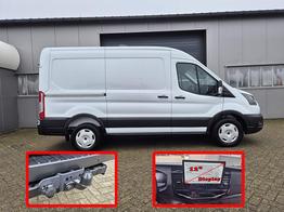 Ford Transit L2H2 2.0 EcoBlue 130PS Trend 3,5t 3-Sitzer AHK Sitzheizung Lenkradheizung Frontscheibe beheizb. Klimaautomatik Bluetooth DAB Apple CarPlay Android Auto PDC v+h Rückf.Kamera Tempomat 