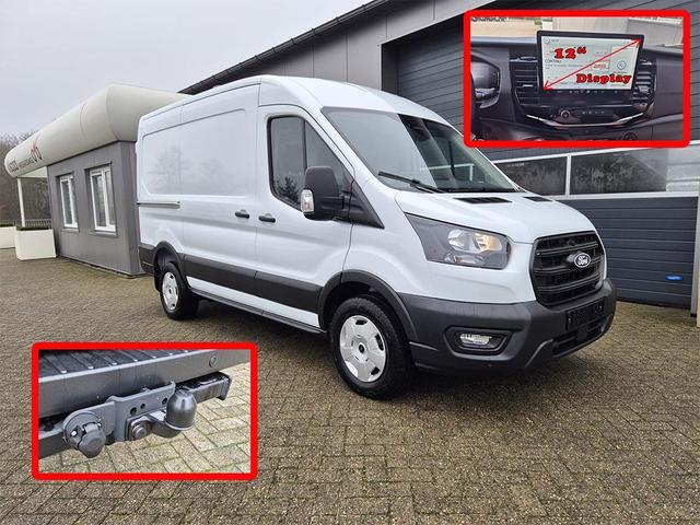 Ford Transit - L2H2 2.0 EcoBlue 130PS Trend 3,5t 3-Sitzer AHK Sitzheizung Lenkradheizung Frontscheibe beheizb. Klimaautomatik Bluetooth DAB Apple CarPlay Android Auto PDC v+h Rückf.Kamera Tempomat