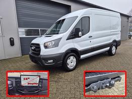 Ford Transit L2H2 2.0 EcoBlue 130PS Trend 3,5t 3-Sitzer AHK Sitzheizung Lenkradheizung Frontscheibe beheizb. Klimaautomatik Bluetooth DAB Apple CarPlay Android Auto PDC v+h Rückf.Kamera Tempomat 