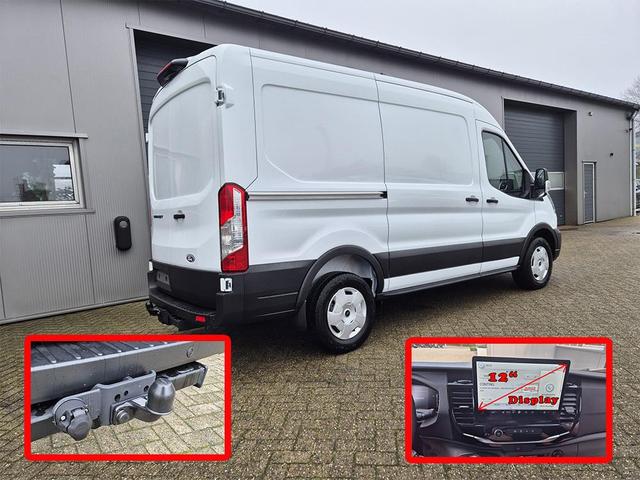 Ford Transit - L2H2 2.0 EcoBlue 130PS Trend 3,5t 3-Sitzer AHK Sitzheizung Lenkradheizung Frontscheibe beheizb. Klimaautomatik PDC v+h Rückf.Kamera Bluetooth DAB Apple CarPlay Android Auto Tempomat Ganzj.Reifen