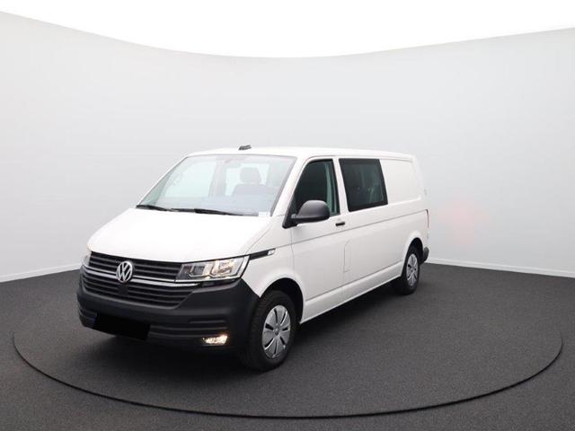 Volkswagen Transporter 6.1 Kastenwagen - DoKa L2 2.0 TDi 110PS 5-Sitzer AHK Klima PDC DAB Apple CarPlay Android Auto Bluetooth Touchscreen Ganzjahresreifen