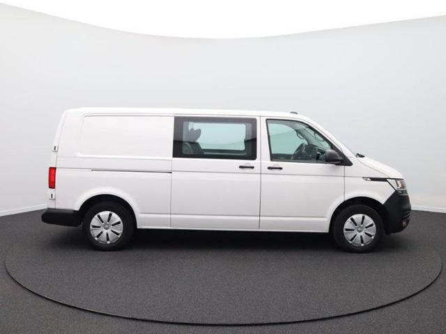 Volkswagen Transporter 6.1 Kastenwagen DoKa L2 2.0 TDi 110PS 5-Sitzer AHK Klima PDC DAB Apple CarPlay Android Auto Bluetooth Touchscreen Ganzjahresreifen 