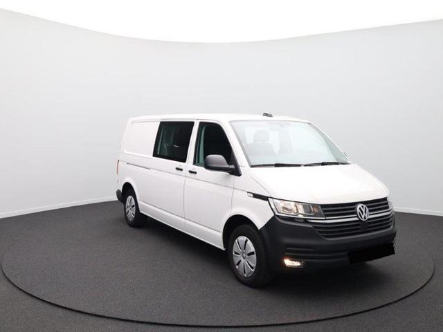 Volkswagen Transporter 6.1 Kastenwagen - DoKa L2 2.0 TDi 110PS 5-Sitzer AHK Klima PDC DAB Apple CarPlay Android Auto Bluetooth Touchscreen Ganzjahresreifen