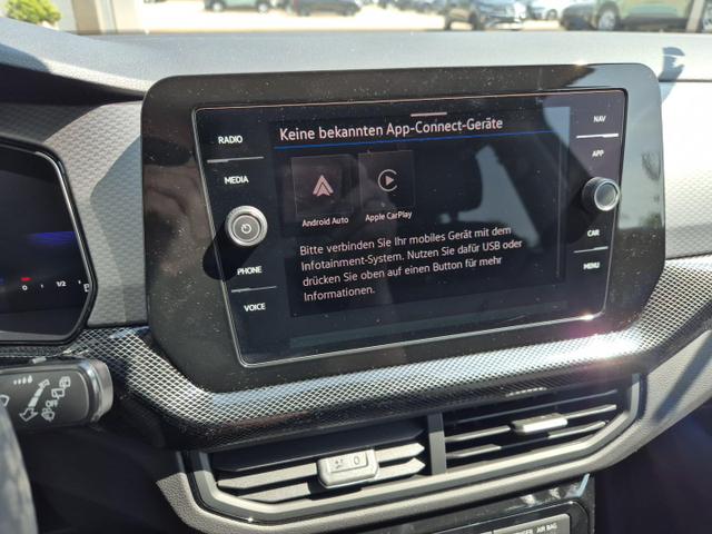 Volkswagen T-Cross 1.0 TSI 116PS DSG Life LED-Matrix-Scheinwerfer Klimaautomatik Sitzheizung PDC Rückf.Kamera 17-LM abged.Scheiben 2xKeyless DAB+ Bluetooth Touchscreen Apple CarPlay Android Auto 