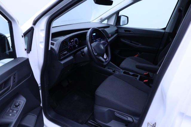 Volkswagen Caddy Cargo Comfort 2.0 TDI 122PS DSG 2-Sitzer Anhängerkupplung Klima Parksensoren Rückf.Kamera Navi Apple CarPlay Android Auto Hecktüren180º Schiebetür rechts Ganzjahresreifen 