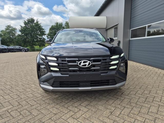 Hyundai TUCSON 1.6 T-GDI 160PS Sitzheizung Lenkradheizung Klimaautomatik Navi 12,3"-Touchscreen DAB+ wireless Apple CarPlay + Android Auto PDC v+h Rückf.Kamera 2xKeyless 17-LM 