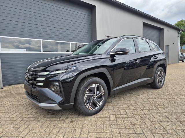 Hyundai TUCSON 1.6 T-GDI 160PS Sitzheizung Lenkradheizung Klimaautomatik Navi 12,3"-Touchscreen DAB+ wireless Apple CarPlay + Android Auto PDC v+h Rückf.Kamera 2xKeyless 17-LM 