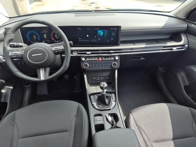 Hyundai TUCSON 1.6 T-GDI 160PS Sitzheizung Lenkradheizung Klimaautomatik Navi 12,3"-Touchscreen DAB+ wireless Apple CarPlay + Android Auto PDC v+h Rückf.Kamera 2xKeyless 17-LM 