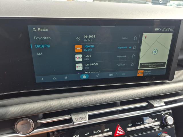Hyundai TUCSON 1.6 T-GDI 160PS Sitzheizung Lenkradheizung Klimaautomatik Navi 12,3"-Touchscreen DAB+ wireless Apple CarPlay + Android Auto PDC v+h Rückf.Kamera 2xKeyless 17-LM 