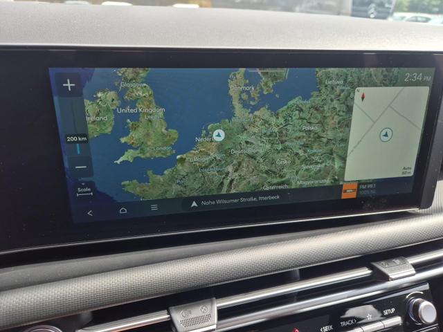 Hyundai TUCSON 1.6 T-GDI 160PS Sitzheizung Lenkradheizung Klimaautomatik Navi 12,3"-Touchscreen DAB+ wireless Apple CarPlay + Android Auto PDC v+h Rückf.Kamera 2xKeyless 17-LM 