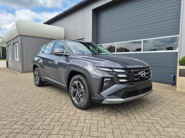 Hyundai TUCSON 1.6 T-GDI 160PS Sitzheizung Lenkradheizung Klimaautomatik Navi 12,3"-Touchscreen DAB+ wireless Apple CarPlay + Android Auto PDC v+h Rückf.Kamera 2xKeyless 17-LM 