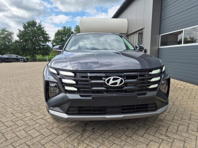 Hyundai TUCSON 1.6 T-GDI 160PS Sitzheizung Lenkradheizung Klimaautomatik Navi 12,3"-Touchscreen DAB+ wireless Apple CarPlay + Android Auto PDC v+h Rückf.Kamera 2xKeyless 17-LM 