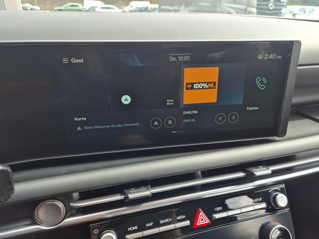 Hyundai TUCSON 1.6 T-GDI 160PS Sitzheizung Lenkradheizung Klimaautomatik Navi 12,3"-Touchscreen DAB+ wireless Apple CarPlay + Android Auto PDC v+h Rückf.Kamera 2xKeyless 17-LM 
