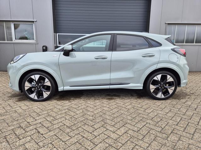 Ford Puma ST-Line X 1.0 EcoBoost Hybrid 125PS Automatik Matrix-LED elektr. PanoDach 4x Kamera AbstandsTempomat el.Heckklappe Premium Leder (Sensico) B+O-Sound Klimaautomatik Sitzheizung Lenkradheizung Frontscheibe beheizb. Ford-Navi SYNC4 Bluetooth Apple CarP 