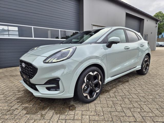 Ford Puma - ST-Line X 1.0 EcoBoost Hybrid 125PS Automatik Matrix-LED 4x Kamera AbstandsTempomat el.Heckklappe Premium Leder (Sensico) B+O-Sound Klimaautomatik Sitzheizung Lenkradheizung Frontscheibe beheizb. Ford-Navi SYNC4 Bluetooth Apple CarPlay Android Auto