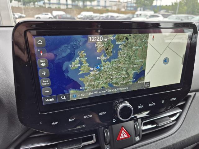 Hyundai i30 Kombi 1.0 T-GDI 100PS Automatik AbstandsTempomat Toter-Winkel-Assistent Sitzheizung Lenkradheizung Klimaautomatik Navi 10,25"-Touchscreen DAB+ wireless Apple CarPlay + Android Auto PDC v+h Rückf.Kamera 16-LM 