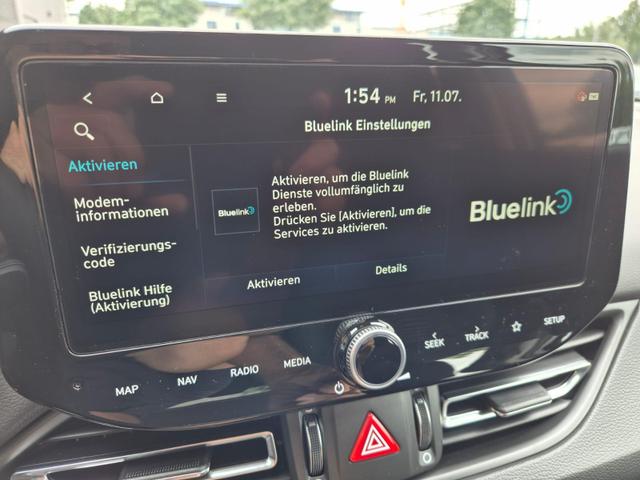 Hyundai i30 Kombi 1.0 T-GDI 100PS Automatik Sitzheizung Lenkradheizung Klimaautomatik Navi 10,25"-Touchscreen DAB+ wireless Apple CarPlay + Android Auto PDC v+h Rückf.Kamera 16-LM 
