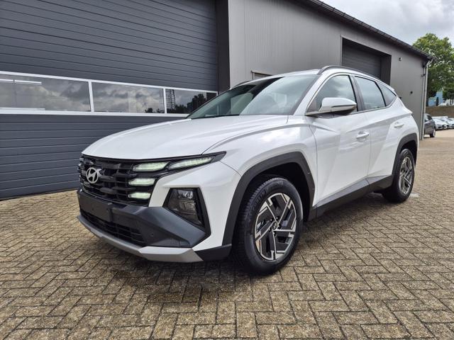 Hyundai TUCSON - 1.6 T-GDI 160PS Sitzheizung Lenkradheizung Klimaautomatik Navi 12,3"-Touchscreen DAB+ wireless Apple CarPlay + Android Auto PDC v+h Rückf.Kamera 2xKeyless 17-LM